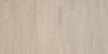 Паркетная доска Focus Floor ASH FREEMANTLE MATT LOC 3S Ясень Кантри, молочный белый матовый лак 